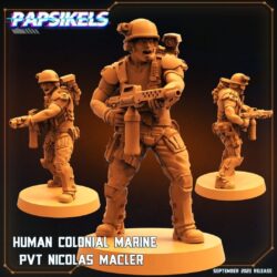 Private - Human Colonial Marine - Nicolas Macler
