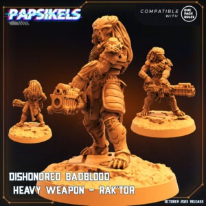 Dishonored Bad Blood - Heavy Weapon - Rak'Tor