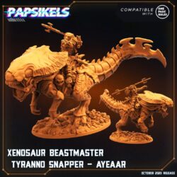 Xenosaur Beastmaster & Tyranno Snapper - Ayeaar