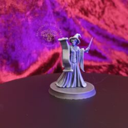 Witch Professor - Human, Female with Scroll