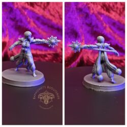 Mage - Female with Sun Staff