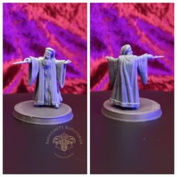 Wizard Headmaster - Human, Male with Wand