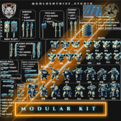 Bits & Modular Kit - Whiskerians