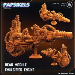 Rear Module Emulsifier Engine & Operator