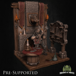 Magnus the Bard - Mini Diorama