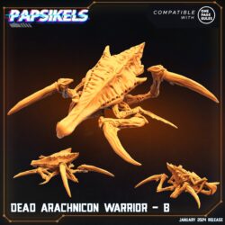 Arachnicon Warrior - Dead (3 Variants)