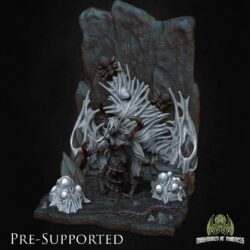 Lyandra the Spider Queen - Mini Diorama