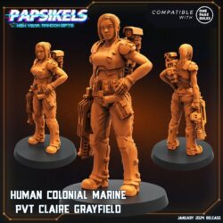 Pvt. Claire Grayfield - Colonial Marine