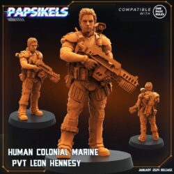 Pvt. Leon Hennesy - Colonial Marine