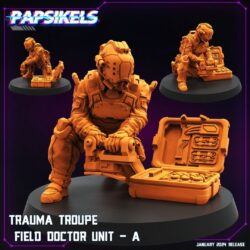 Trauma Team - Field Doctor A-D (4 Variants)