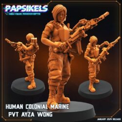 Pvt. Ayza Wong - Colonial Marine