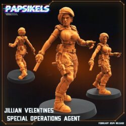 Jillian Velentines - Special Operations Agent