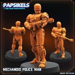Mechanoid Police Man