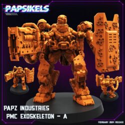 PMC Exo-Skeleton A-C - Papz Industries (3 Variants)