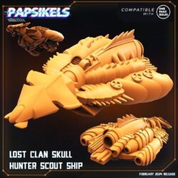 Skull Hunter Scout Ship - Lost Clan