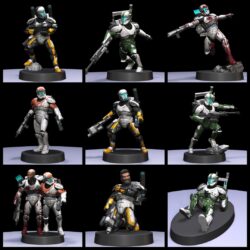 Republic Commando Clone Troopers (10 Variations)
