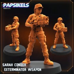 Sarah Condor - Exterminator Weapon