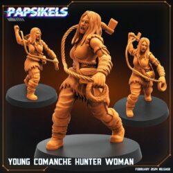 Comanche Hunter - Young Woman (2 Variations)
