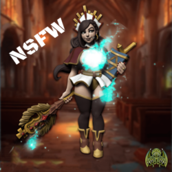 Nadya Dawnseeker - Blessed Cleric (NSFW)