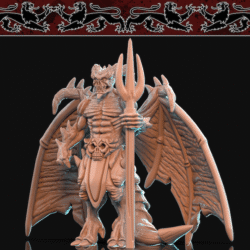 Demon with Trident
