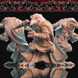 Corvum Assassin - Drawn Weapon