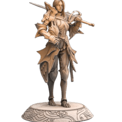 Ziranna Fireclaw - Dragon Knight