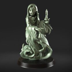 Ghost with a Bell & Candle