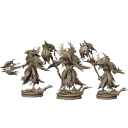 Feral Raven Druids - Wood Elves