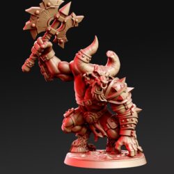 Taumachos the Minotaur