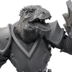 Dragonborn Warrior - Sword & Shield