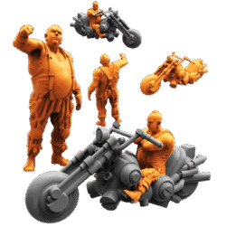 Lead Biker - Clown Gang