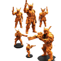 Cybernetic SWAT Officers