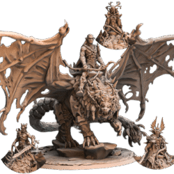 Dark Manticore Riders (8st Olika)