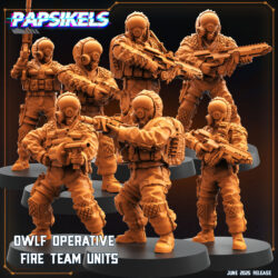 OWLF Operative Fire Team Units