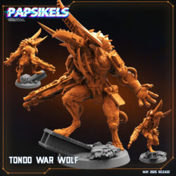 War Wolf - Tondo