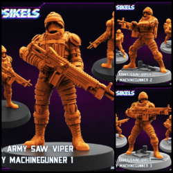 SAW Viper - Heavy Machinegunner - Cobra