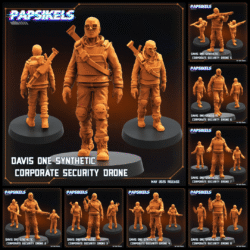 Davis One - Synthetic Corporate Security Drone