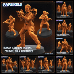 Col. Eula Hendricks - Colonial Marine