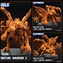 Insectoid Frontline Warrior - #1-3 - Zörg