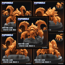 Insectoid Evolved Slug Roach - #1-5 - Zörg