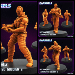 Mechnically Augmented Soldier