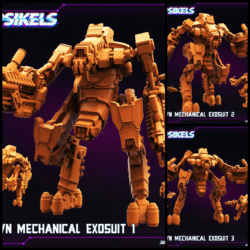 Prawn Mechanical Exosuit - D9