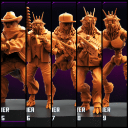 Prawn Outlander Rebel Fighter - #5-9 - D9