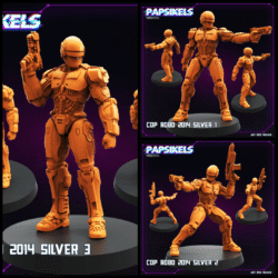 Cop Robo - 2014 - Silver
