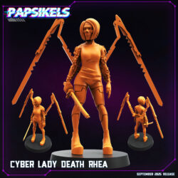 Cyber Lady Death Rhea