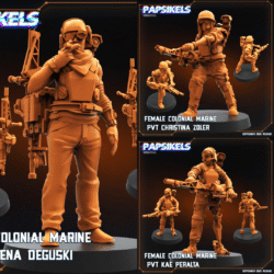 Pvt. Smartgunners - Colonial Marines