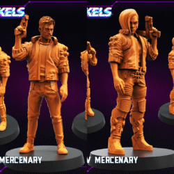 Female & Male Mercenary V