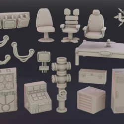 Sci-Fi Terrain Kit - Vol. 2