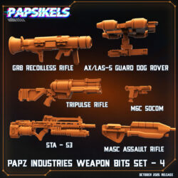 Papz Industries Weapon Bits Set #4