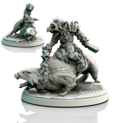 Goblin Rat Rider Leader